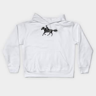 Horse Riding Kids Hoodie